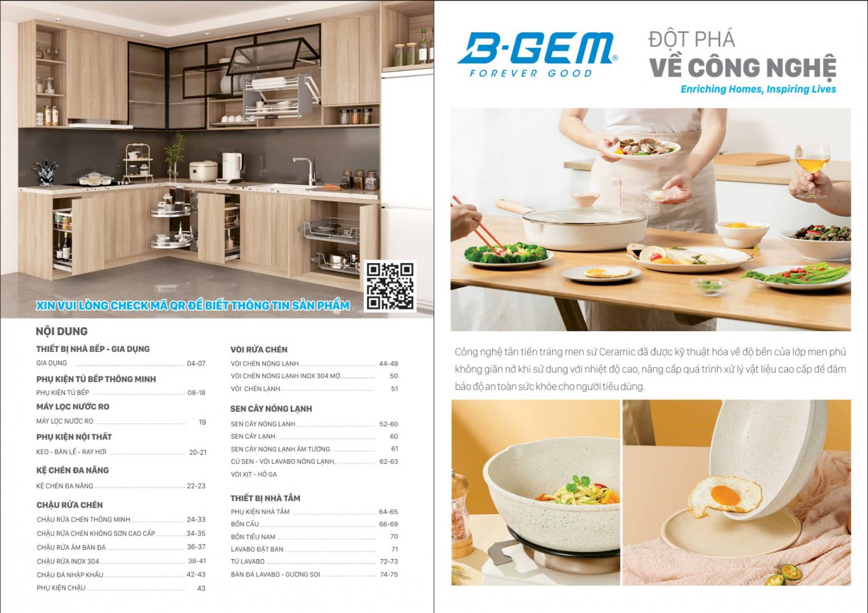 Catalogue và Bảng giá Thiết bị vệ sinh BGEM mới nhất 2024 /Page 2